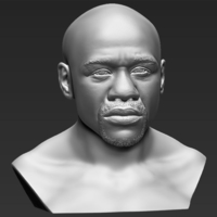 Floyd Mayweather bust 3D printing ready stl obj - Thumbnail 6