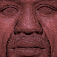 Floyd Mayweather bust 3D printing ready stl obj - Thumbnail 15