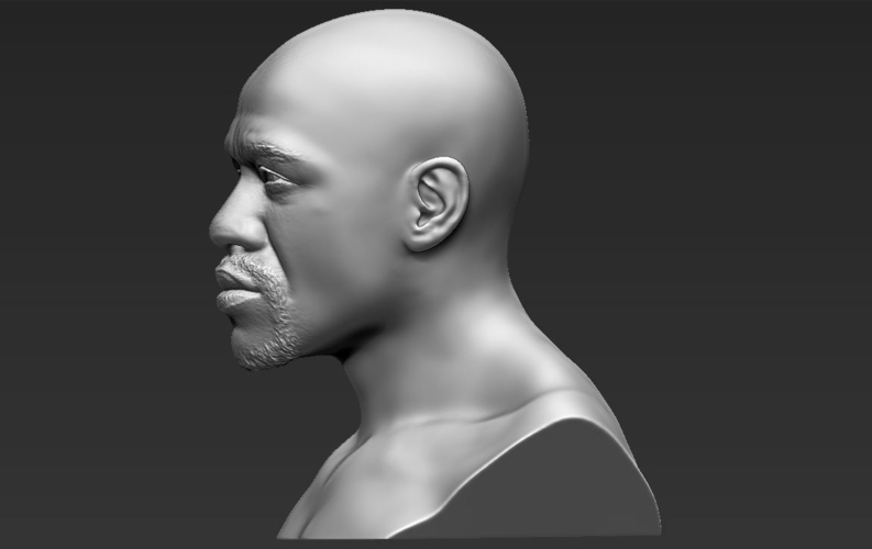 Floyd Mayweather bust ready for full color 3D printing 3D Print 231867