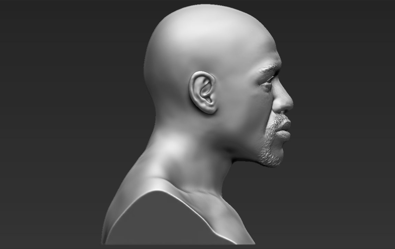 Floyd Mayweather bust ready for full color 3D printing 3D Print 231868