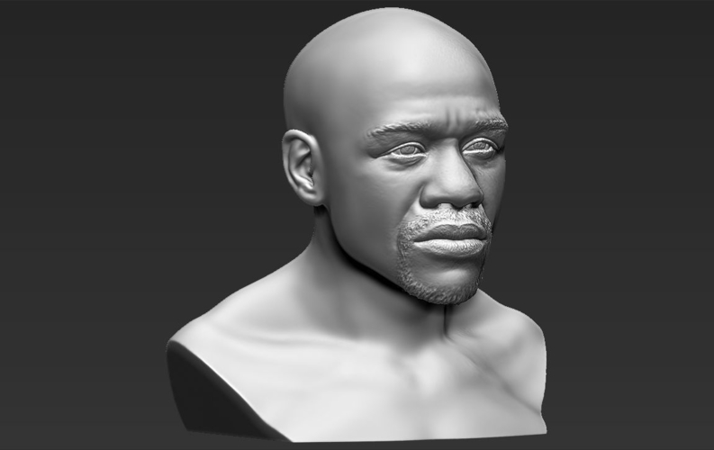 Floyd Mayweather bust ready for full color 3D printing 3D Print 231870