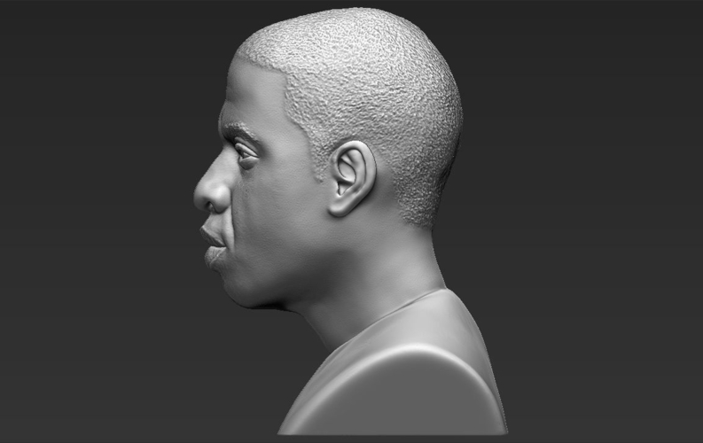 Jay-Z bust 3D printing ready stl obj 3D Print 231880