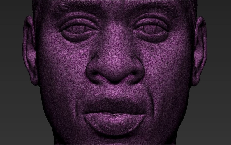 Jay-Z bust 3D printing ready stl obj 3D Print 231890