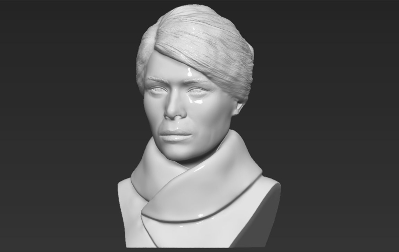 Melania Trump bust 3D printing ready stl obj 3D Print 231919
