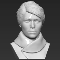 Melania Trump bust 3D printing ready stl obj - Thumbnail 7