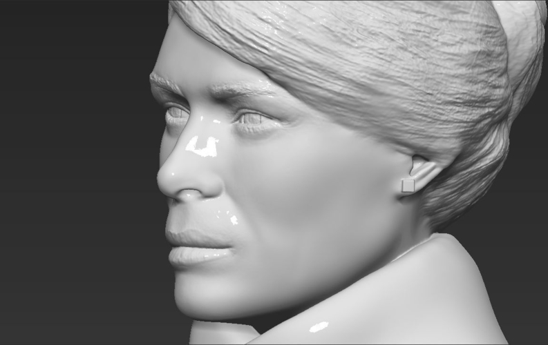 Melania Trump bust 3D printing ready stl obj 3D Print 231931