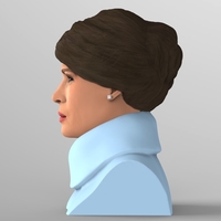 Melania Trump bust ready for full color 3D printing - Thumbnail 4