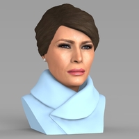 Melania Trump bust ready for full color 3D printing - Thumbnail 6