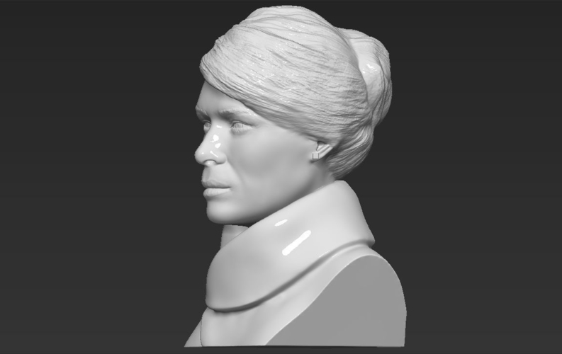 Melania Trump bust ready for full color 3D printing 3D Print 231950