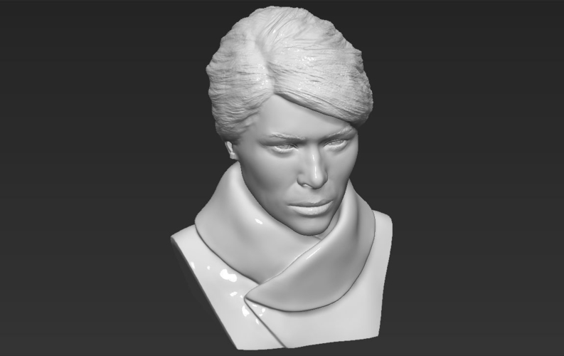 Melania Trump bust ready for full color 3D printing 3D Print 231953