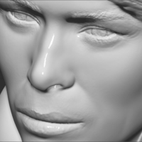 Melania Trump bust ready for full color 3D printing - Thumbnail 23