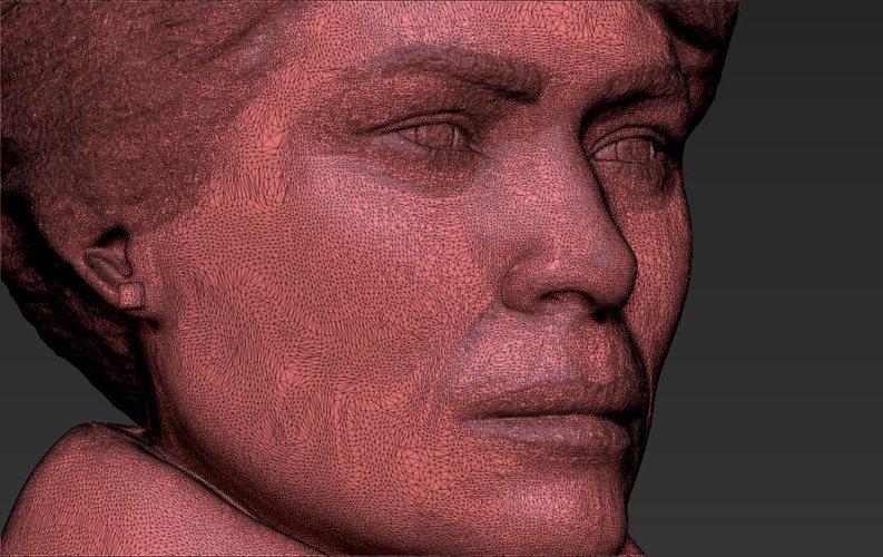 Melania Trump bust ready for full color 3D printing 3D Print 231957