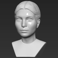 Ivanka Trump bust 3D printing ready stl obj - Thumbnail 2