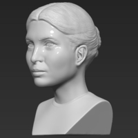 Ivanka Trump bust 3D printing ready stl obj - Thumbnail 3