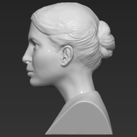 Ivanka Trump bust 3D printing ready stl obj - Thumbnail 4