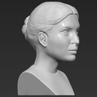 Ivanka Trump bust 3D printing ready stl obj - Thumbnail 6