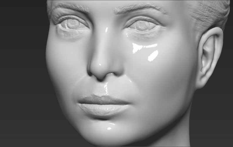 Ivanka Trump bust 3D printing ready stl obj 3D Print 231971