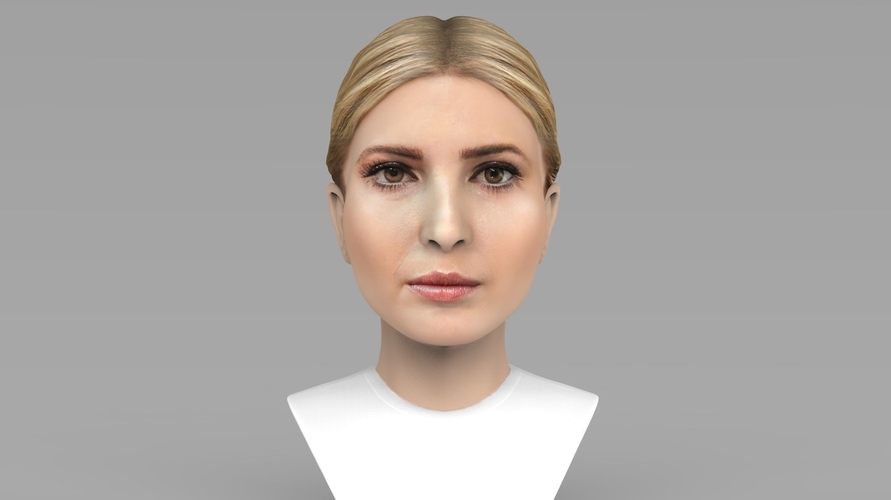 Ivanka Trump bust ready for full color 3D printing 3D Print 231981