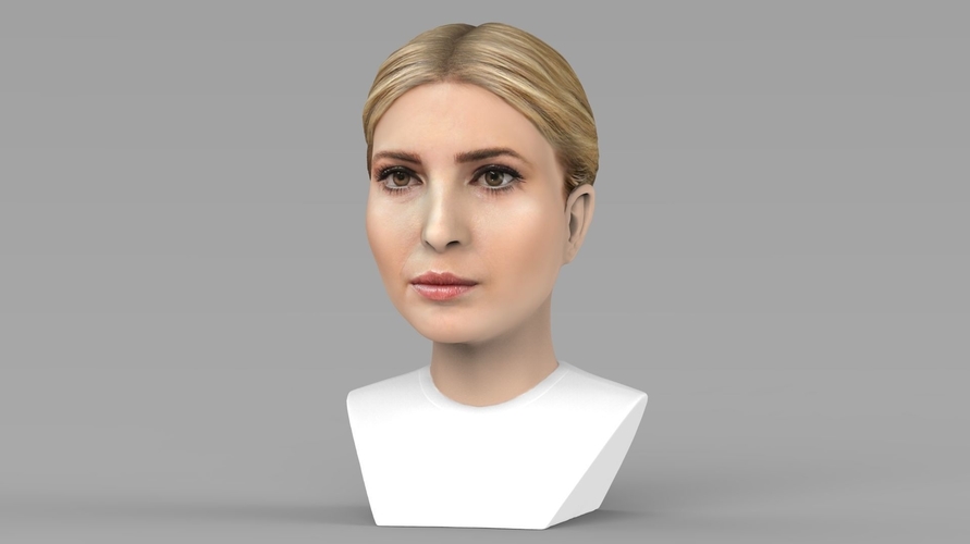 Ivanka Trump bust ready for full color 3D printing 3D Print 231982