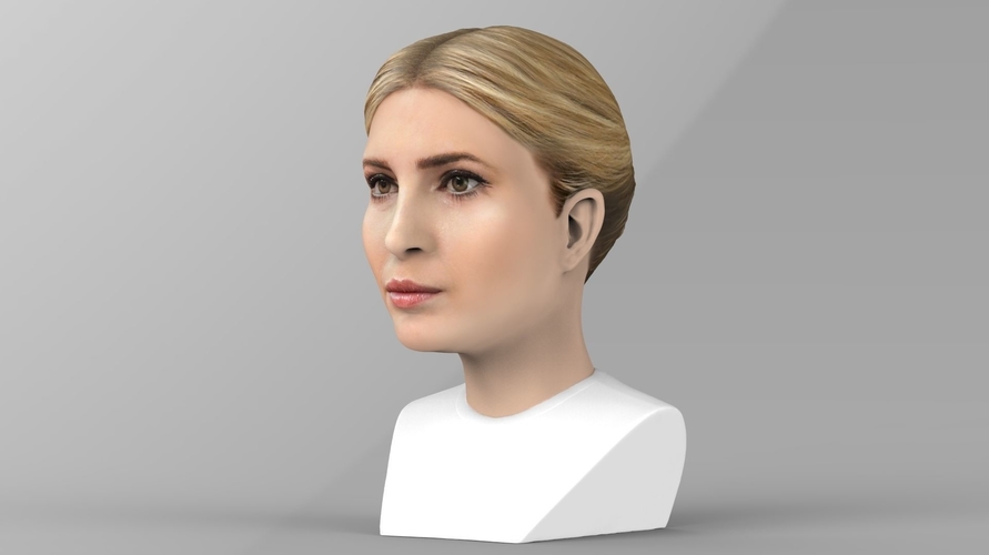 Ivanka Trump bust ready for full color 3D printing 3D Print 231983