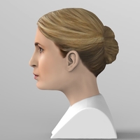 Ivanka Trump bust ready for full color 3D printing - Thumbnail 4