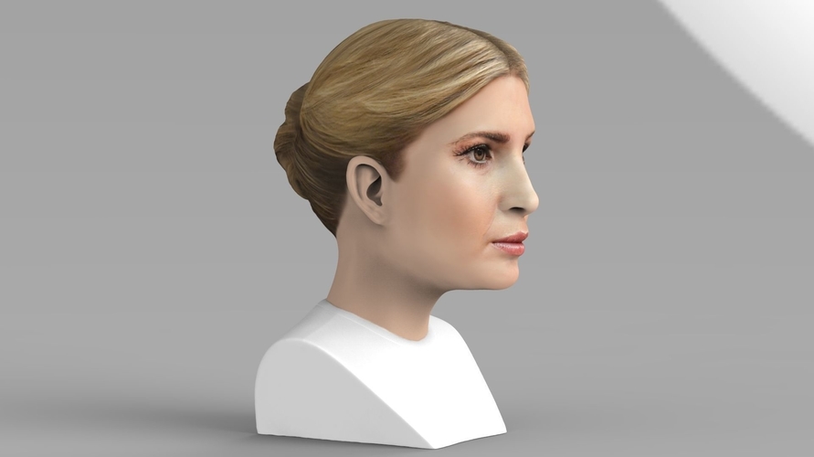Ivanka Trump bust ready for full color 3D printing 3D Print 231985