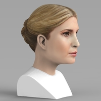 Ivanka Trump bust ready for full color 3D printing - Thumbnail 5