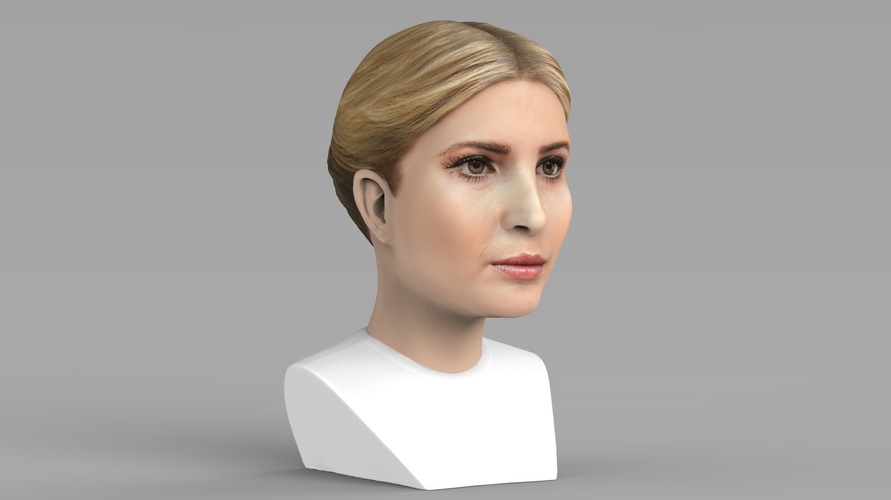 Ivanka Trump bust ready for full color 3D printing 3D Print 231986