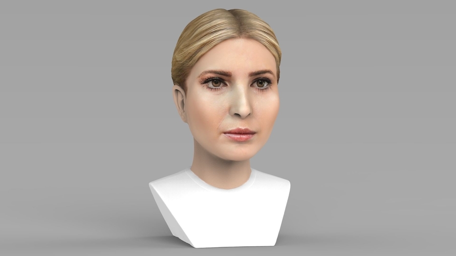 Ivanka Trump bust ready for full color 3D printing 3D Print 231987