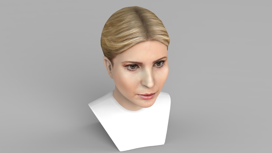 Ivanka Trump bust ready for full color 3D printing 3D Print 231988