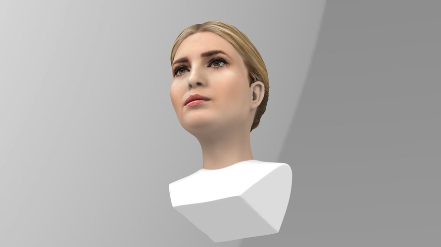 Ivanka Trump bust ready for full color 3D printing 3D Print 231989