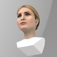 Ivanka Trump bust ready for full color 3D printing - Thumbnail 9