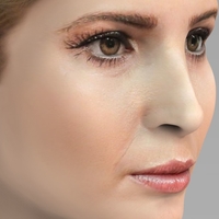 Ivanka Trump bust ready for full color 3D printing - Thumbnail 11