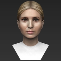 Ivanka Trump bust ready for full color 3D printing - Thumbnail 12