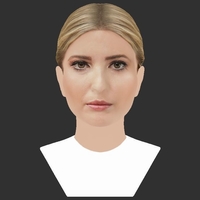 Ivanka Trump bust ready for full color 3D printing - Thumbnail 13