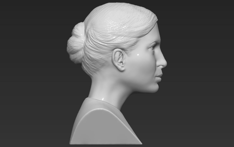 Ivanka Trump bust ready for full color 3D printing 3D Print 231997
