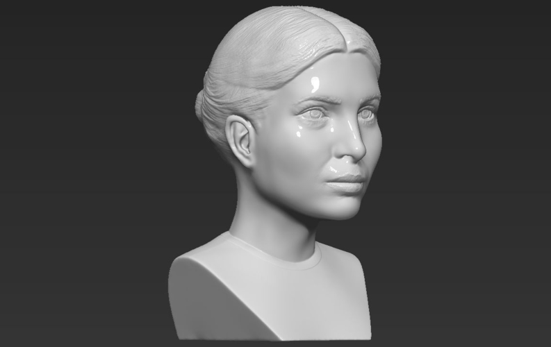 Ivanka Trump bust ready for full color 3D printing 3D Print 231998