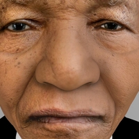 Nelson Mandela bust ready for full color 3D printing - Thumbnail 8