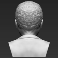 Nelson Mandela bust ready for full color 3D printing - Thumbnail 17