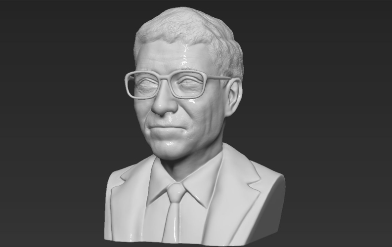 Bill Gates bust 3D printing ready stl obj 3D Print 232067