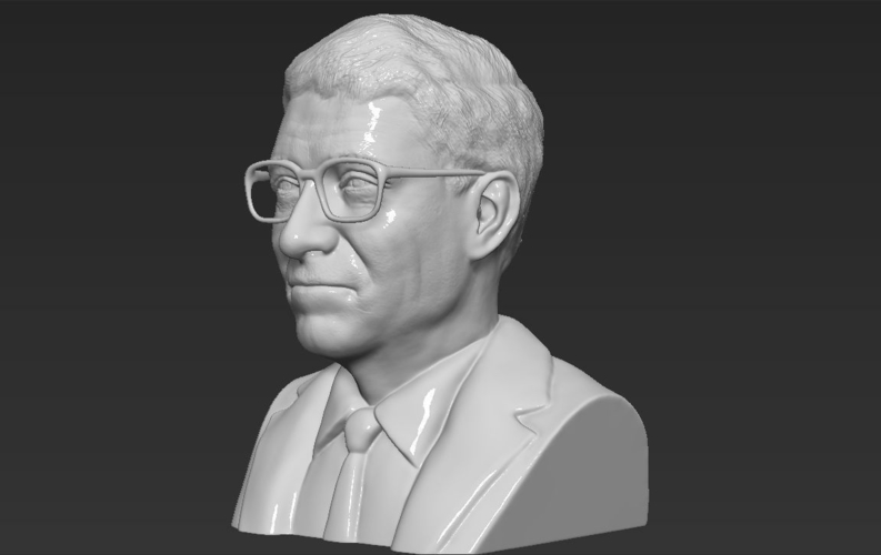 Bill Gates bust 3D printing ready stl obj 3D Print 232068