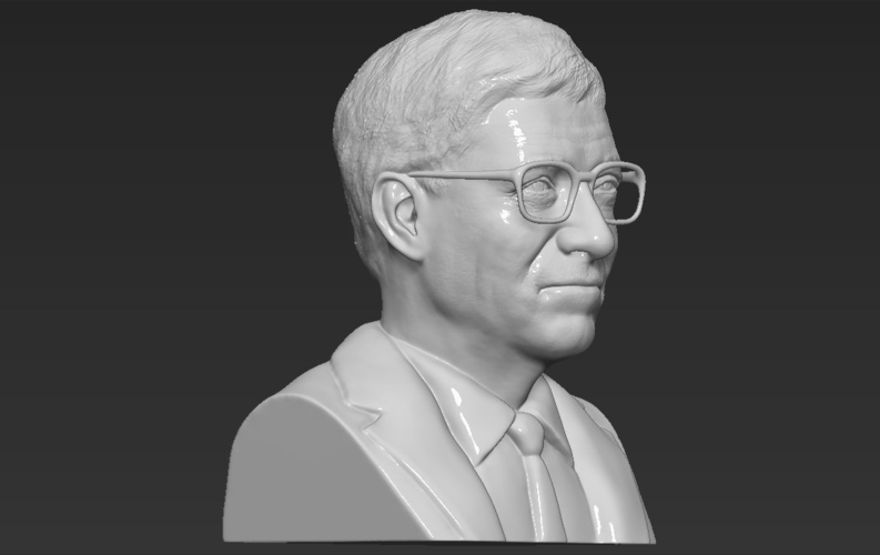 Bill Gates bust 3D printing ready stl obj 3D Print 232072