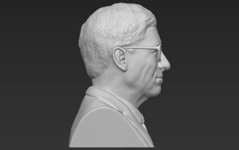 Bill Gates bust 3D printing ready stl obj 3D Print 232073