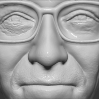 Bill Gates bust 3D printing ready stl obj - Thumbnail 10
