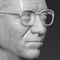 Bill Gates bust 3D printing ready stl obj - Thumbnail 11