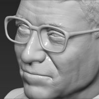Bill Gates bust 3D printing ready stl obj - Thumbnail 12