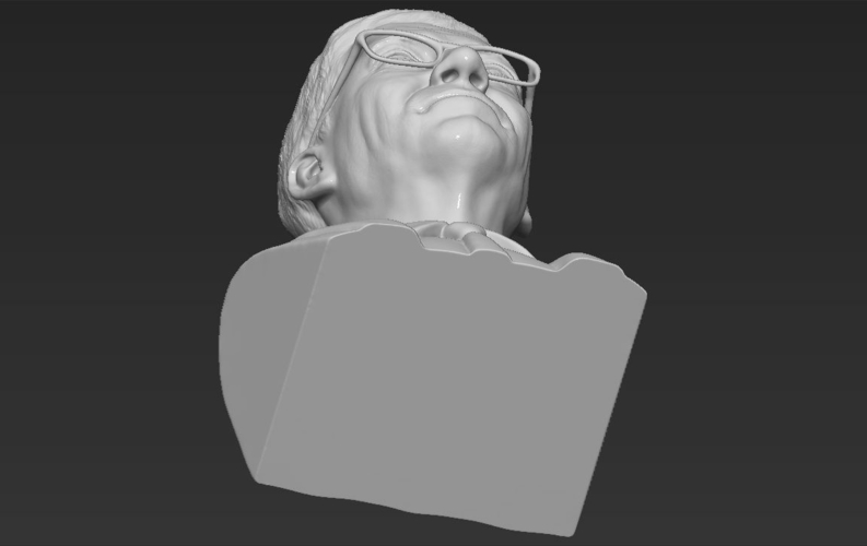 Bill Gates bust 3D printing ready stl obj 3D Print 232079