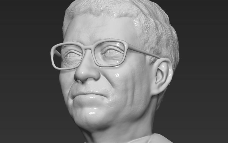 Bill Gates bust 3D printing ready stl obj 3D Print 232080