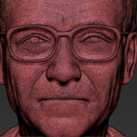 Bill Gates bust 3D printing ready stl obj - Thumbnail 16