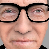 Bill Gates bust ready for full color 3D printing - Thumbnail 7